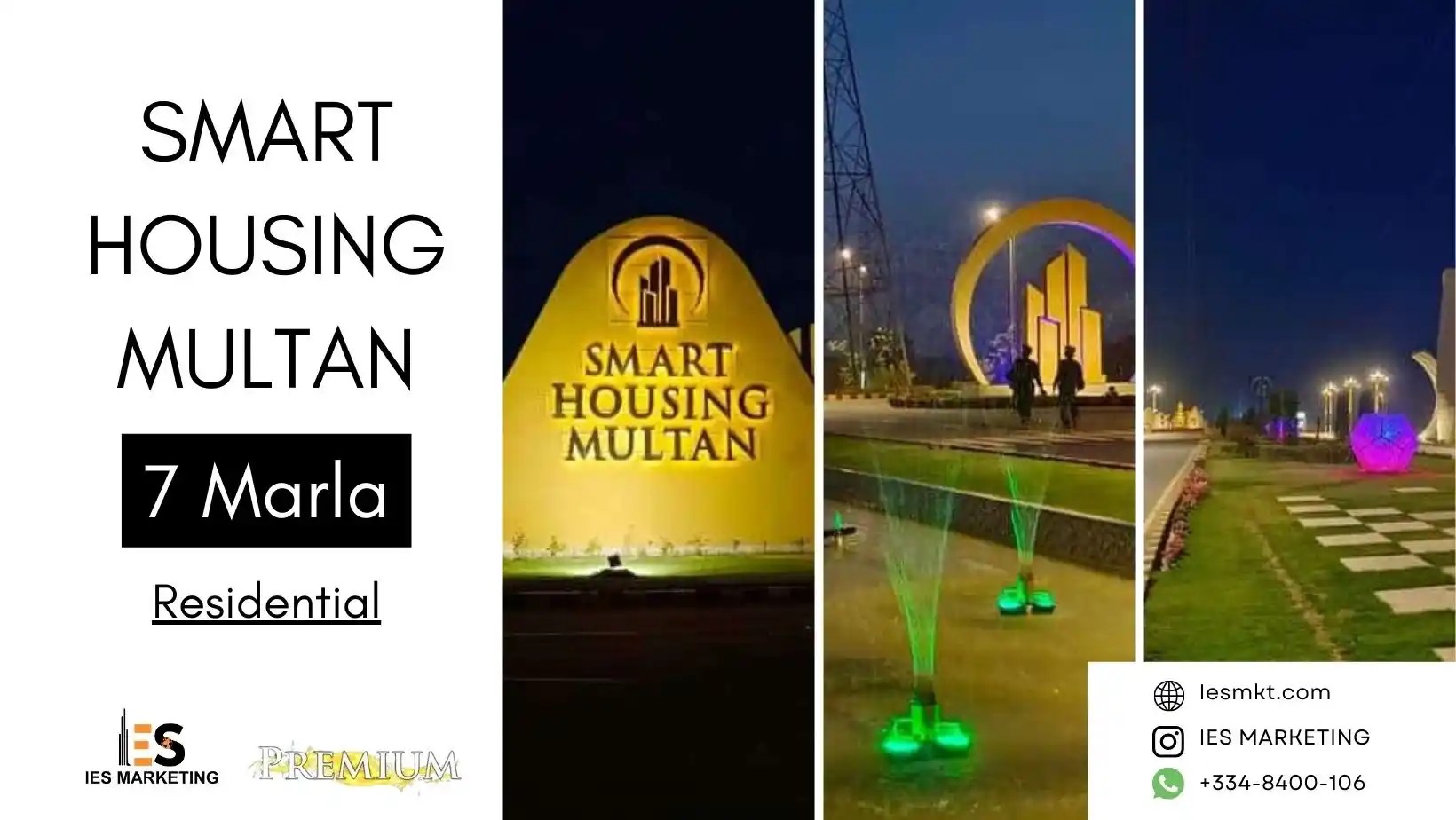 7 marla plot in Premium block of smart housing multan