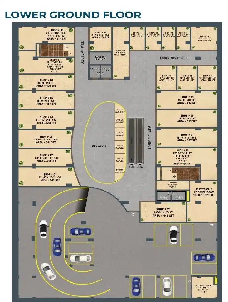 De Orion Mall Layout 2