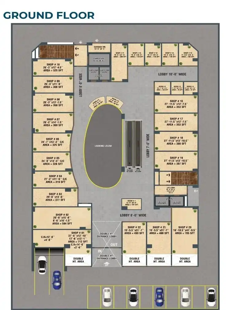 De Orion Mall Layout 3
