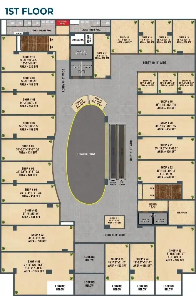 De Orion Mall Layout 4